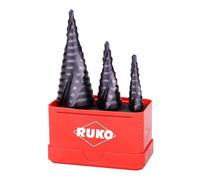 Ruko A101032F Stepped Drill Bit Set TiAlN (Titanium Aluminium Nitride)