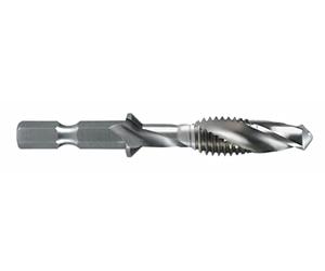 Ruko HSS Long Combined Machine Tap Bit, Ground, Bright Finish, M 10 x 1.50 mm Nominal Thread Size, 75.0 mm Length, R270019