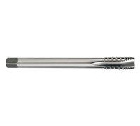 Ruko HSS Machine Tap with Interrupted Thread, DIN 376, Ground, Bright Finish, M 24 x 3.00 mm Nominal Thread Size, 160.0 mm Length, R272240