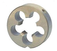 Ruko HSS Round Die, DIN EN 22568, Ground, Bright Finish, MF 12 x 1.25 mm Nominal Thread Size, R239122