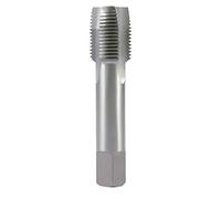 Ruko HSS Single-Cut Tap, DIN 5157, Ground, Bright Finish, 1 inches Nominal Thread Size, 100.0 mm Length, R236210