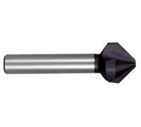 RUKO HSS Taper and Deburring Counter Sinker, Din 335, Type C, 90 Degree, TiAlN Finish, 25.0 mm Diameter, 67.0 mm Length, R102123F