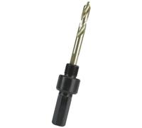 Ruko HSSE-Co 5 Arbor Holder Including Pilot Drill Bit for HSS and HSSE-Co 8 Bi-Metal 14.0-30.0mm Hole Saw, Bright Finish, 11.0 mm Shank Diameter, R126201
