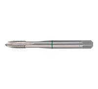 Ruko HSSE-Co 5 Machine Tap, DIN 371, Ground, Bright Finish, M2 x 0.40 mm Nominal Thread Size, 45.0 mm Length, R232020E