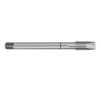 Ruko HSSE-Co 5 Machine Tap, DIN 376, Ground, Bright Finish, M8 x 1.25 mm Nominal Thread Size, 90.0 mm Length, R232081E