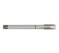 Ruko HSSE-Co 5 Machine Tap, Ground, DIN 5156, Bright Finish, G 1/4 inches Nominal Thread Size, 100.0 mm Length, Type B, R262014E