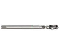 Ruko HSSE-Co 5 Machine Tap, Ground, UNC, DIN 2183, Bright Finish, 1/2 inches Nominal Thread Size, 110.0 mm Length, Type C, R266012UNC