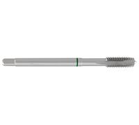 Ruko HSSE-Co 5 Machine Tap, Ground, UNF, DIN 2183, Bright Finish, 5/8 inches Nominal Thread Size, 100.0 mm Length, Type B, R265058UNF