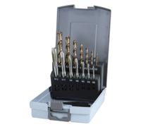 Ruko HSSE-Co 5 Machine Tap Set in Plastic Case, Bright Finish, 14 Pieces, R245051RO