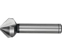 RUKO HSSE-Co 5 Taper and Deburring Counter Sinker, Din 335, Type C, 90 Degree, Bright Finish, 16.5 mm Diameter, 60.0 mm Length, 10.0mm Shank Ø, R102119-1E