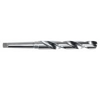 Ruko HSSE-Co 5 Twist Drill Bit, DIN 345, Type N, Bright Finish, 24.0 mm Diameter, 281.0 mm Length, R204240E