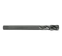 Ruko HSSE-Co 5 VAP Machine Tap, DIN 376, Ground, Black Finish, M 24 x 3.00 mm Nominal Thread Size, 160.0 mm Length, R233240VA