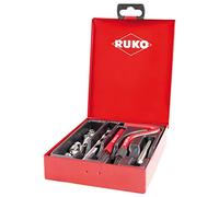 Ruko Procoil Thread Repairing Set in Plastic Case, SATZ M 6 Nominal Thread Size, 18 Pieces, R244203