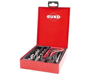 Ruko Procoil Thread Repairing Set in Plastic Case, SATZ M 6 Nominal Thread Size, 18 Pieces, R244203