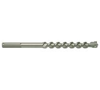 Ruko SDS-max Concrete Hammer Drill Bit, Bright Finish, 24.0 mm Diameter, 320.0 mm Length, R225240