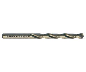 Ruko Terrax HSS-CO5 Spiral Drill Bits 6.5 mm Pack of 10 in Plastic Pack