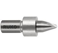 Ruko Tungsten Carbide Flow Drill Bit with Self Centre Tip, Bright Finish, M5 Thread, R274005