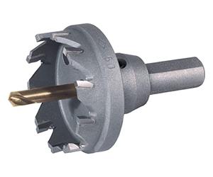 Ruko Tungsten Carbide Hole Saw, Shallow Cut, Bright Finish, 22.5 mm Diameter, R105225