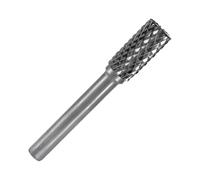 RUKO Tungsten Carbide Rotary Burr Shape A Cylinder - End Toothing Ø6mm