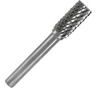 RUKO Tungsten Carbide Rotary Burr without End Teething, A Cylinder (ZYA) Shape, Bright Finish, 3.0 mm Diameter, 38 mm Length, R116046