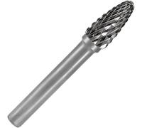 RUKO Tungsten Carbide Rotary Burr Shape F Ball Nose Tree (RBF) Ø3mm