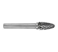 RUKO Tungsten Carbide Rotary Burr Shape F Ball Nose Tree (RBF) Ø8mm 116031