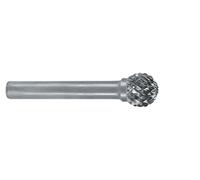 RUKO 116042 Tungsten Carbide Rotary Burr Shape D Ball Type (KUD) Ø8mm