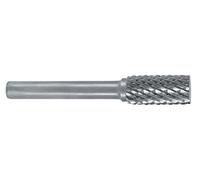 RUKO Tungsten Carbide Rotary Burr without End Teething, A Cylinder (ZYA) Shape, Bright Finish, 3.0 mm Diameter, 38 mm Length, R116046