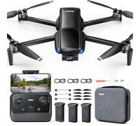 Ruko U11MINI 4K Drones with Camera 4K Professional 8K Photo, 3-Aixs Gimbal Drone with Camera, 96Mins Flight Time 3 Batteries for Beginners, 20000ft Transmission Range, GPS Auto Return with Beeper