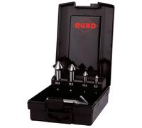 RUKO ULTIMATECUT 4S Countersink Set 5-Piece HSS Cylinder Shank