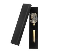 Ruksifg Antique Metal Letter Opener Envelope Slitter,Bronze Ancient Egypt Pharaoh Envelope Opener Knife Mail Opener with Gift Box(1 Pack)