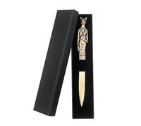 Ruksifg Vintage Metal Letter Opener Envelope Slitter, Bronze Decorative Letter Opener Knife Mail Opener with Gift Box(Cat,1 Pack)