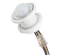 Rukurmo Mini Motion Sensor Light Switch 110-220V PIR Sensor Smart Detection Time Delay Adjustable Infrared Induction Detector
