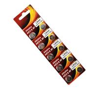 Rulbelok 10PCS AG13 Button Cell LR44 A76 357 357A LR1154 SR1154 SR44 GP76 Button Battery for Watch Car Remote