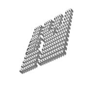 Rulbelok 34pcs PVC Line Guides for 2.0-2.4mm Sleeved Cords Computer Power Cord Organizing Easy