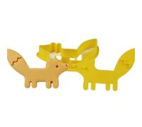 Rulbelok Cookie Press Cutter Molds Set Animal Theme Embossing Tool for Fast Baking Preparation Simple Maintenance Creative Animal Cookie Stamps