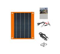 Rulbelok Efficient 16W Solar Panel Chargers 18V Rapid Power Supply Compactly Portable Design Built for Camping and Exploration Solar Panel Chargers Outdoor