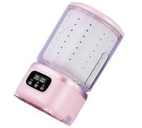 Rulbelok Space Saving Automatic Washer Dryer 2L Transportable Plan Reverse Throbber Technology Efficient 86% Drying Rate ABS Substance Radio Tiny Washer Turn Dryer