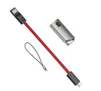 Rulbelok Travel Keychain USB to Type C Fast Charging Cable Line 2.4A Rapid Data Sync Wire Creative Power