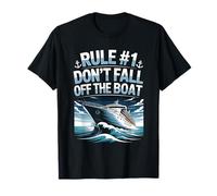 Rule 1 Don't Fall Off The Boat Cruise Vacation T-Shirt