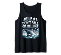 Rule 1 Don't Fall Off The Boat Cruise Vacation Tank Top