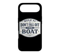Rule #1 Don't Fall Off The Boat Funny Cruise Sailing Fishing Case for iPhone Air