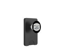 Rule #1 Don't Fall Off The Boat Funny Cruise Sailing Fishing PopSockets PopWallet for MagSafe