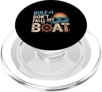 Rule #1 Don't Fall Off The Boat Shirt Cruise Ship PopSockets PopGrip for MagSafe
