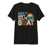 Rule #1 Don't Fall Off The Boat Shirt Cruise Ship Premium T-Shirt