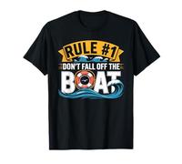 Rule #1 Don't Fall Off The Boat Shirt Cruise Ship T-Shirt