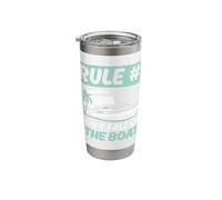 Rule #1 Don't Fall Off The Boat Stainless Steel Insulated Tumbler