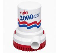 Rule 2000 Bilge Pump | 24V | 28mm Hose Outlet | Submersible Marine Pump | High-Capacity Water Removal