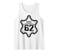 Rule 62 Alcoholics Sobriety Art Tank Top