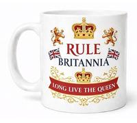 Rule Britannia Mug Long Live The Queen Royal Gift Mug